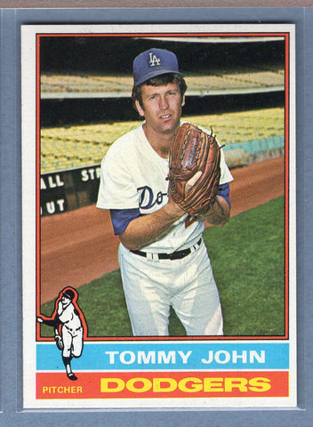 1976 Topps #416 Tommy John  (b) EX-MT  GO450