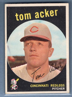 1959 Topps #201 Tom Acker VG-EX    Set Break A