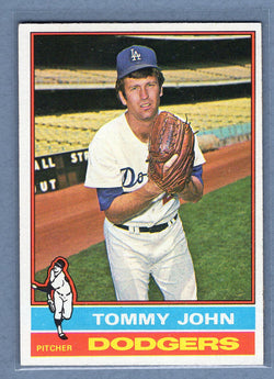 1976 Topps #416 Tommy John  (c) EX-MT  GO450