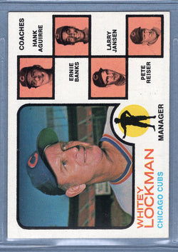 1973 Topps #81 Cubs Mgr./Coaches (a) EX-MT  GO669