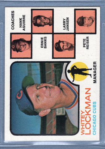 1973 Topps #81 Cubs Mgr./Coaches (a) EX-MT  GO669