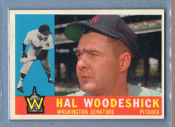 1960 Topps #454 Hal Woodeshick EX-MT  GO244