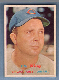 1957 Topps #186 Jim King VG-EX  GO295