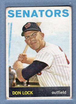 1964 Topps #114 Don Lock  G-VG  GO441