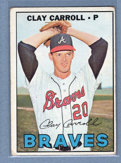 1967 Topps #219 Clay Carroll VG-EX  GO368