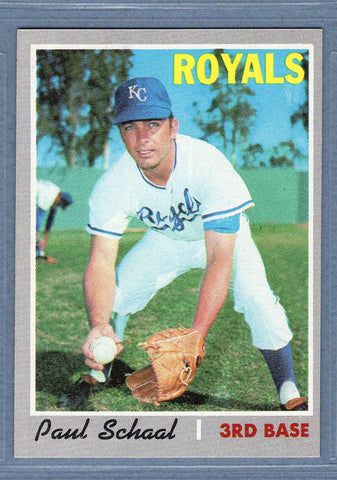 1970 Topps #338 Paul Schaal  EX-MT  SB1