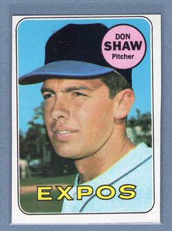 1969 Topps #183 Don Shaw (a) EX-MT  GO700