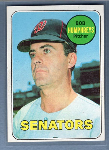 1969 Topps 84 Bob Humphreys VG-EX SET BREAK