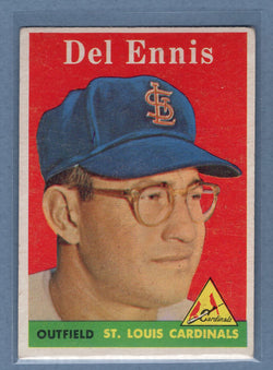 1958 Topps #60 Del Ennis (a) VG-EX  GO501