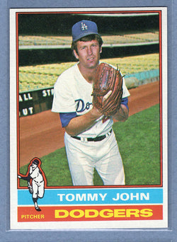 1976 Topps #416 Tommy John  (d) EX-MT  GO450