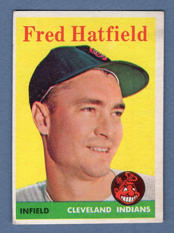 1958 Topps #339 Fred Hatfield VG-EX  GO495