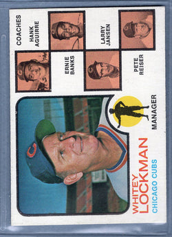 1973 Topps #81 Cubs Mgr./Coaches (b) EX-MT  GO669