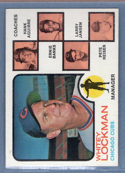 1973 Topps #81 Cubs Mgr./Coaches (C) EX-MT  GO669