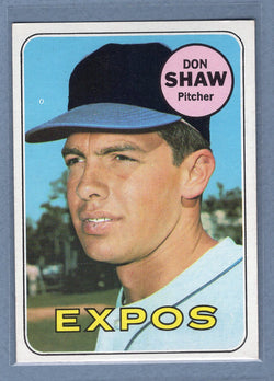 1969 Topps #183 Don Shaw (b) EX-MT  GO700