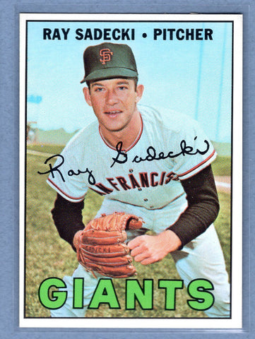 1967 Topps #409 Ray Sadecki EX-MT  GO263