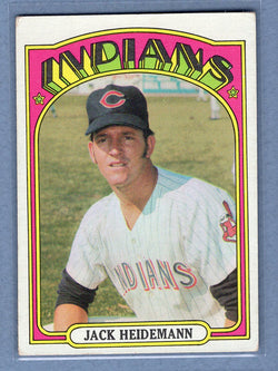 1972 Topps #374 Jack Heidemann VG-EX  GO500