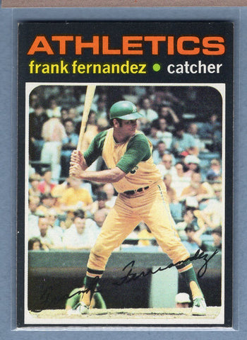 1971 Topps #468 Frank Fernandez (c) EX  GO950