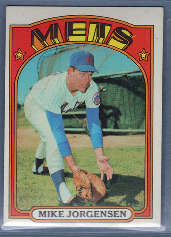 1972 Topps #16 Mike Jorgensen (C) EX-MT  GO544