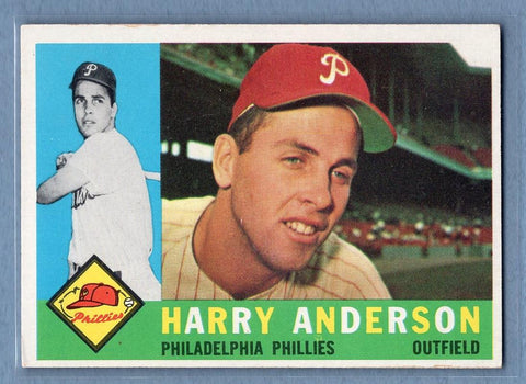 1960 Topps #285 Harry Anderson(b) EX   GO550