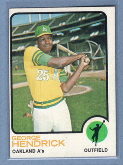 1973 Topps #13 George Hendrick  EX  GO501