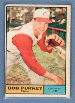 1961 Topps #9 Bob Purkey EX   GO195