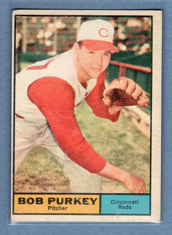 1961 Topps #9 Bob Purkey EX   GO195