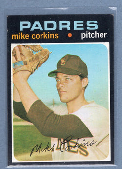 1971 Topps #179 Mike Corkins  (a) EX-MT  GO340