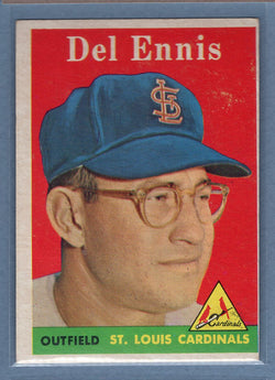 1958 Topps #60 Del Ennis (c) VG-EX  GO501