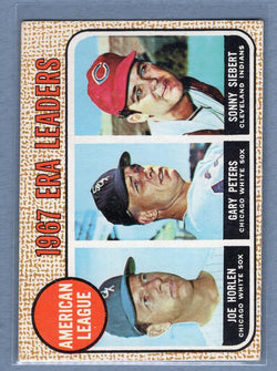 1968 Topps #8 A.L. ERA Leaders EX-MT  GO534