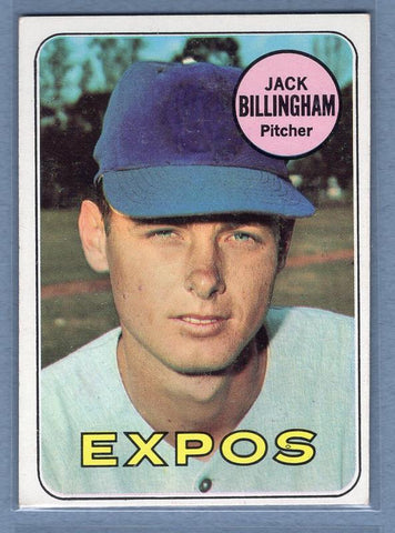 1969 Topps 92 Jack Billingham VG-EX SET BREAK