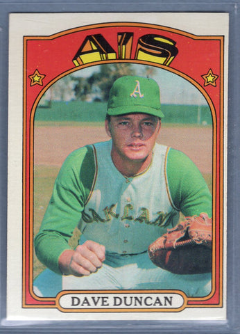 1972 Topps #17 Dave Duncan (a) EX-MT  GO544