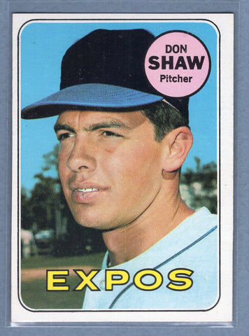 1969 Topps #183 Don Shaw (c) EX-MT  GO700