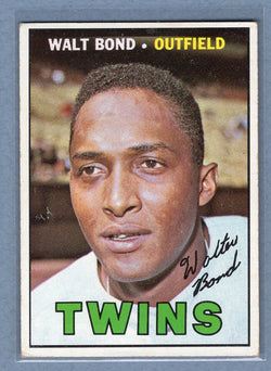1967 Topps #224 Walt Bond EX  GO368