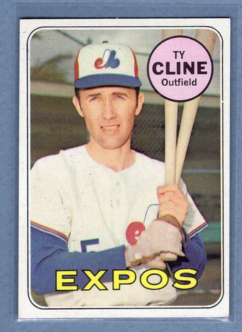1969 Topps #442 Ty Cline (b) EX-MT  GOWABB