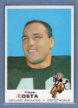 1969 Topps #213 Dave Costa  EX  GO801