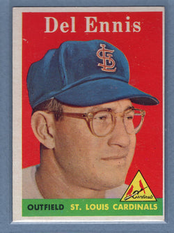 1958 Topps #60 Del Ennis (d) VG-EX  GO501