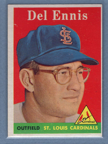 1958 Topps #60 Del Ennis (d) VG-EX  GO501