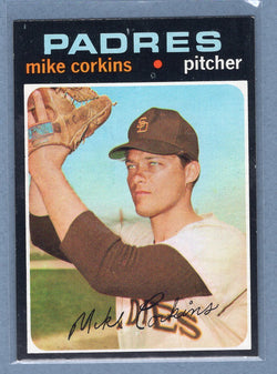 1971 Topps #179 Mike Corkins  (b) EX-MT  GO340