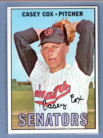 1967 Topps #414 Casey Cox EX-MT  GO263
