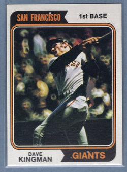 1974 Topps #610 Dave Kingman Nm-Mt
