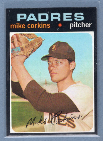 1971 Topps #179 Mike Corkins  (c) EX-MT  GO340
