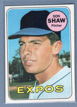 1969 Topps #183 Don Shaw (e) EX-MT  GO700