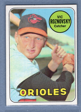1969 Topps #368 Vic Roznovsky EX-MT  GO358