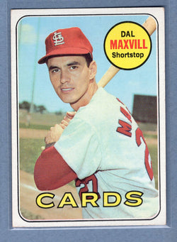 1969 Topps #320 Dal Maxvill  EX-MT  GO602