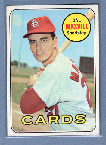 1969 Topps #320 Dal Maxvill  EX-MT  GO602