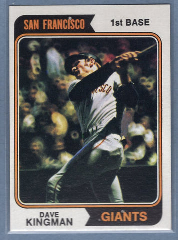 1974 Topps #610 Dave Kingman Nm-Mt