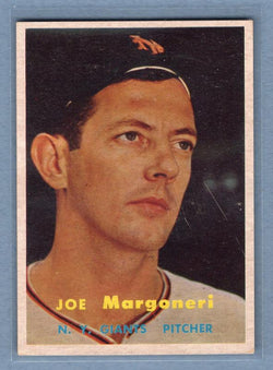 1957 Topps #191 Joe Margoneri VG-EX  GO295