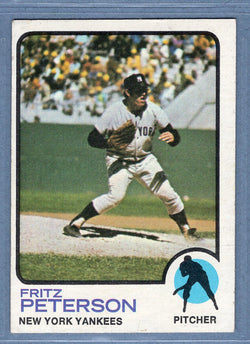 1973 Topps #82 Fritz Peterson  (b) EX-MT  GO669