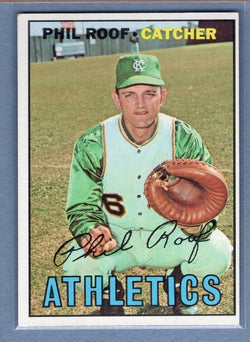 1967 Topps #129 Phil Roof EX  GO446