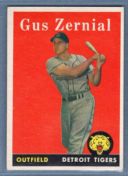 1958 Topps #112 Gus Zernial EX  GO401
